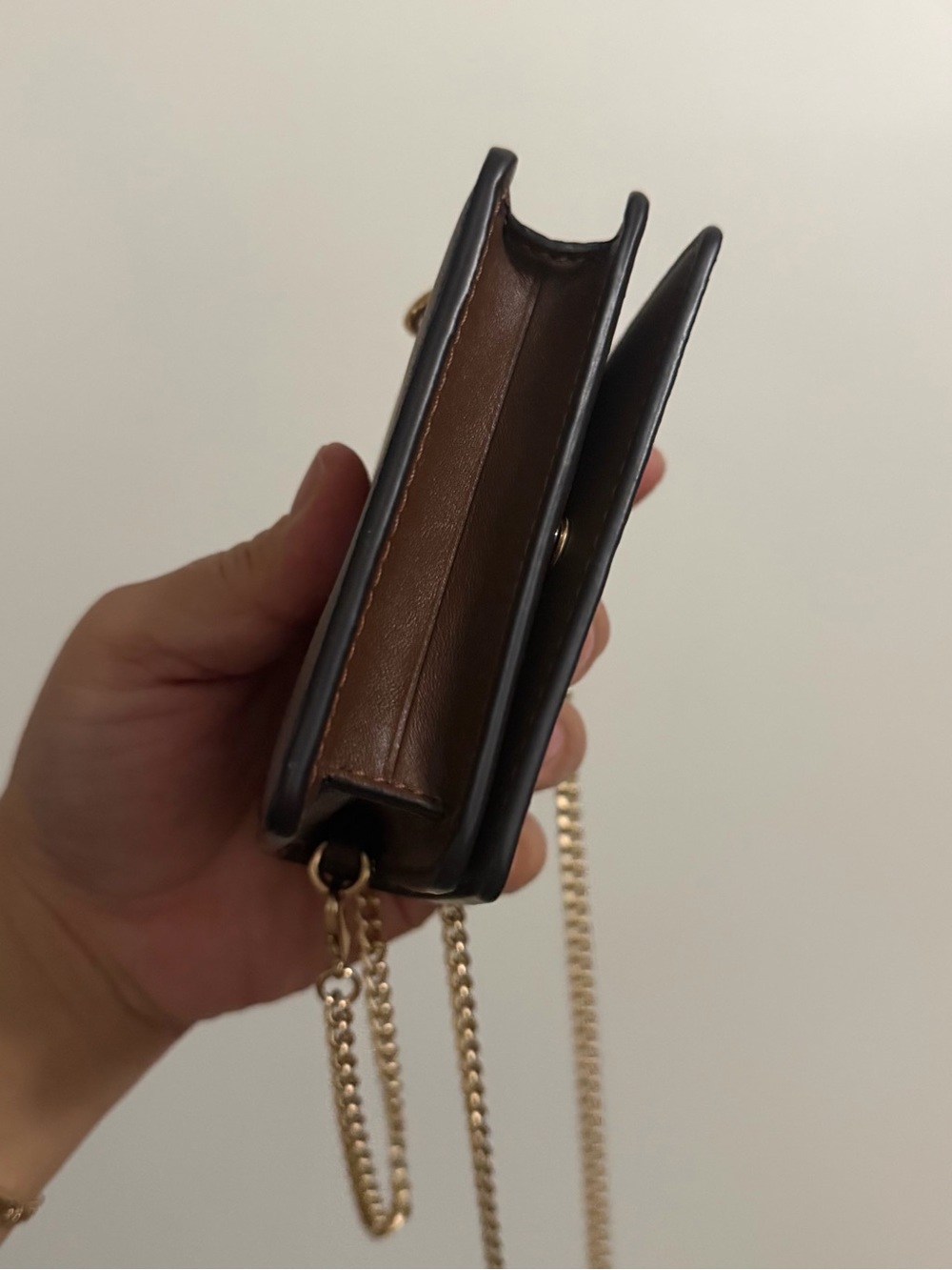 Coach Wallet on a Chain in Signature Canvas - Picture 5 of 9